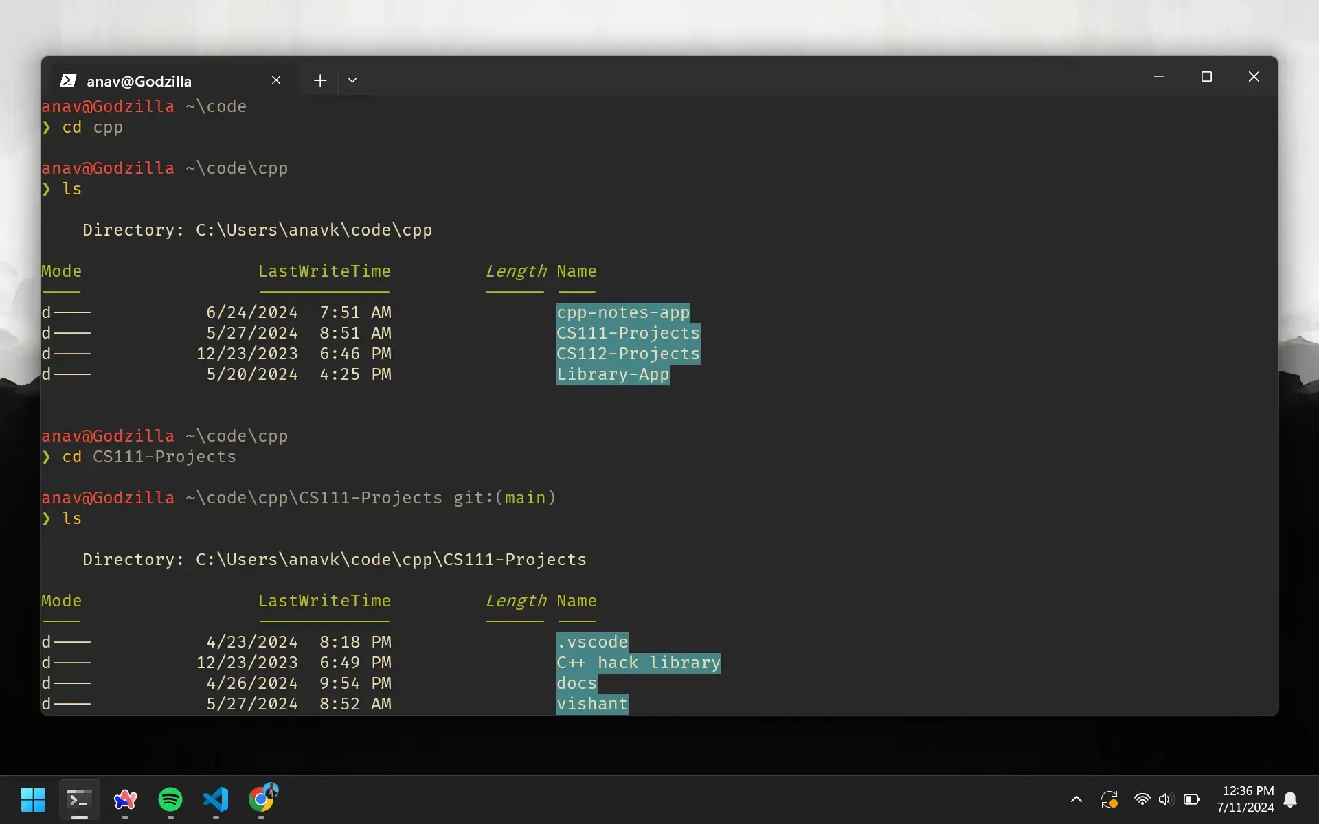 Terminal Navigation